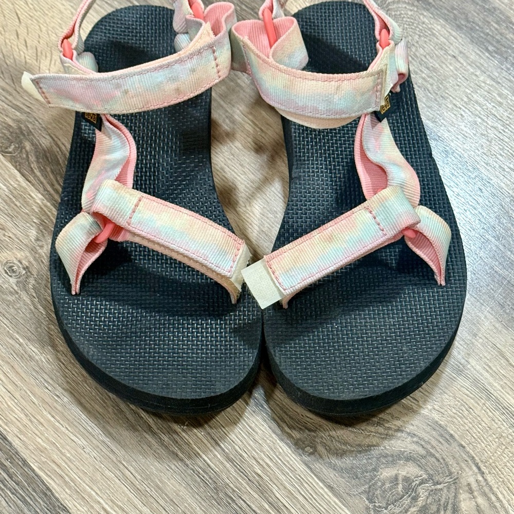 Teva Multicolor Sandals with Black Sole